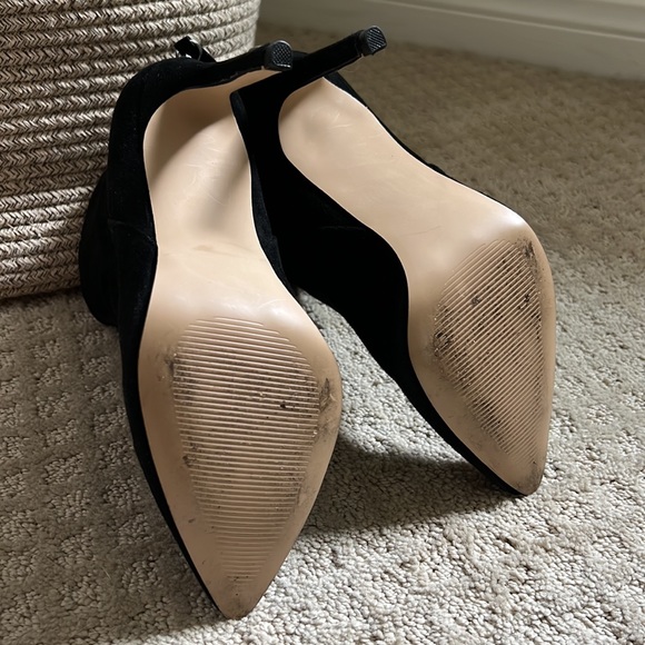 STEVE MADDEN suede booties 7M - Picture 4 of 6